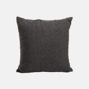 Almofada LISO algodão 45x45cm cinzento escuro by Conforama, photo 1
