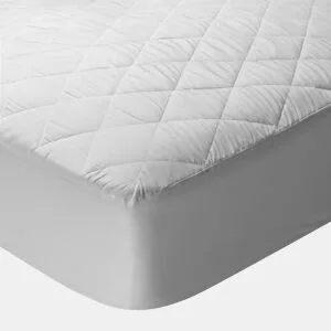 Protetor de colchão de poliéster cama 135cm acolchoado aloé vera by Conforama, photo 1