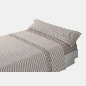 Conjunto de lençóis CASABLANCA polycotton 90cm bege by Conforama, photo 1