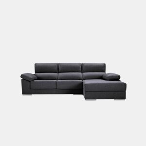 Chaise longue 4 lugares NOEMI XL lado direito cor antracite by Conforama, photo 1