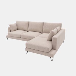 Chaise longue LENUS direita cor bege by Conforama, photo 1