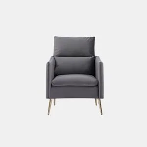 Cadeirão decorativo MINERVA cinza by Conforama, photo 1