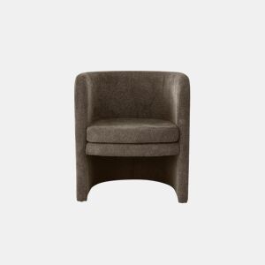 Cadeirão decorativo HEBE castanho da Conforama, fotografia 1