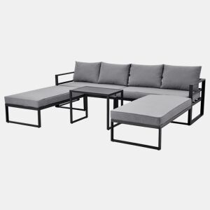 Conjunto jardim MAHÓN com chaise longue reversível e desdobrável by Conforama, photo 1