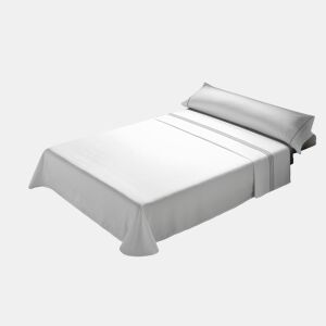 Jogo de lençóis SAHARA 105 - 160cm branco da Conforama, fotografia 1