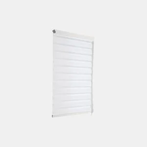 Estor enrolável NOITE & DÍA 150x250cm branco by Conforama, photo 1