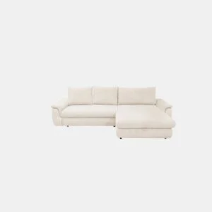 Chaise longue com cama FOCUS dereita 4 lugares bege by Conforama, photo 1