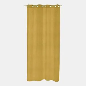Cortina COLIN 140x250cm cor amarela by Conforama, photo 1