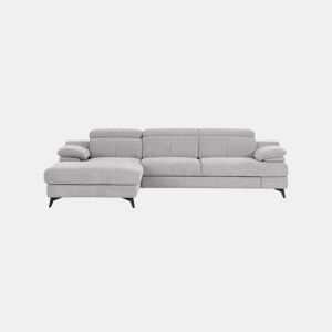 Chaise longue TITUS com cama esquerda 4 lugares cinza by Conforama, photo 1