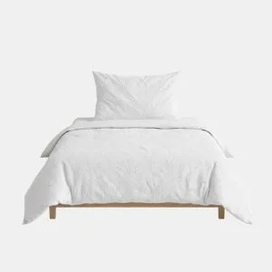 Capa de edredão bordada em poliéster STELLA cama 90cm by Conforama, photo 1