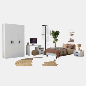Quarto juvenil completo MARCO branco by Conforama, photo 1