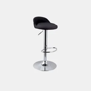 Banco SILK preto rotação e altura ajustável by Conforama, photo 1