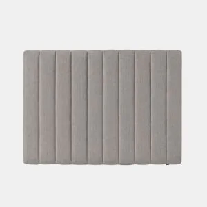 Cabeceira modelo Bruma na cor cinzento 100x120x7cm by Conforama, photo 1