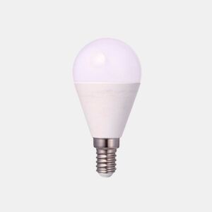 Lâmpada esférica led 8W E14 neutra da Conforama, fotografia 1