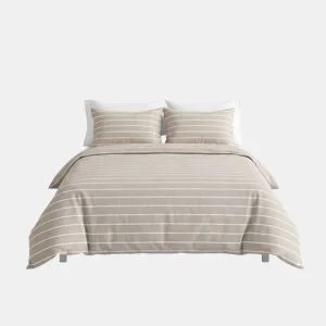 Capa de edredão de poliéster FLORENCE cama 150cm by Conforama, photo 1