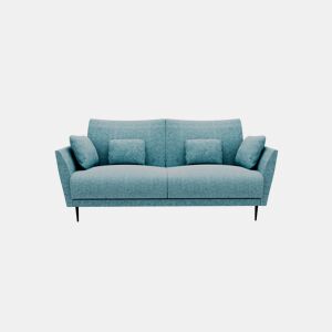 Sofá 3 lugares TORINO tecido 1 cor azul claro da Conforama, fotografia 1