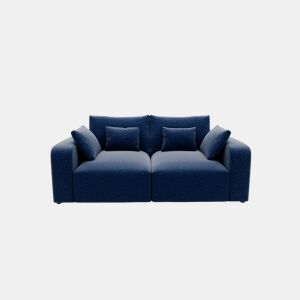 Sofá VERONA de 3 lugares em tecido 1 cor azul by Conforama, photo 1