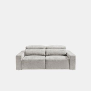 Sofá 3 lugares XL MONTBLANC cor branco da Conforama, fotografia 1