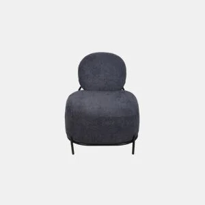 Cadeirão decorativo OWEN cor azul da Conforama, fotografia 1