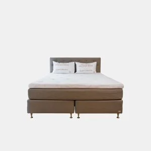 Boxspring VICTORIA LUX180x200cm castanho by Conforama, photo 1