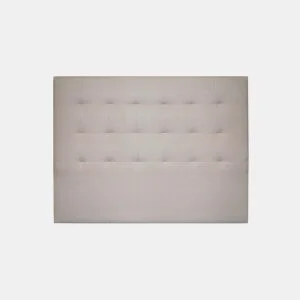Cabeceira CASCAIS tecido cinza 160x120cm by Conforama, photo 1