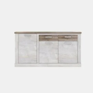 Aparador 3 portas VERONA carvalho antigo by Conforama, photo 1