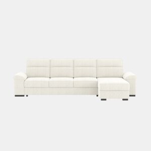 Chaise longue XL de 5 lugares reversível em cama ERIC cor bege by Conforama, photo 1