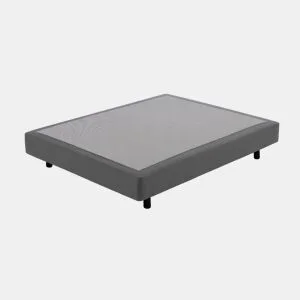 Base 90x190cm tecido na cor cinza escura AREA MOLAFLEX da Conforama, fotografia 1