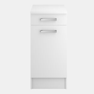 Módulo baixo UNO 40cm 1 porta y 1 gaveta branco mate da Conforama, fotografia 1