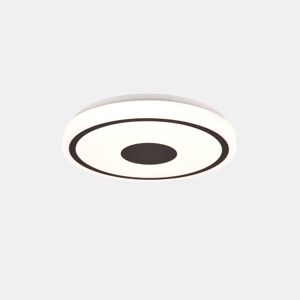 Plafon LED BUNDA 18w diâmetro 34cm preto da Conforama, fotografia 1