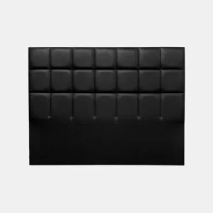 Cabeceira MIAMI pele sintética preto 160x120cm by Conforama, photo 1
