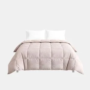 Edredão MONTBLANC Somnalis cama 150cm cor bege da Conforama, fotografia 1