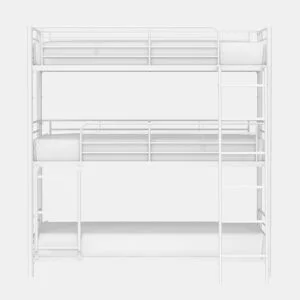 Beliche triplo THREE 90x190cm preto by Conforama, photo 1