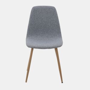 Conjunto de 4 cadeiras PIA cor cinza by Conforama, photo 1