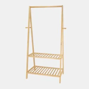 Bengaleiro BAMBOO medidas 165x80x43,5cm natural da Conforama, fotografia 1
