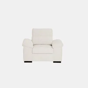 Cadeirão decorativo ERIC cor bege by Conforama, photo 1