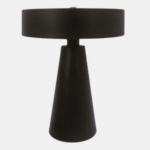 Candeeiro de mesa TIMARU preto marca ECOANYA by Conforama, photo 1