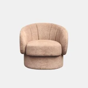 Cadeirão MELY decorativo cor rosa da Conforama, fotografia 1