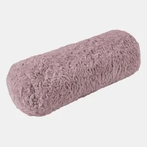Almofada de pescoço FLUFFY 15x40cm cor rosa da Conforama, fotografia 1