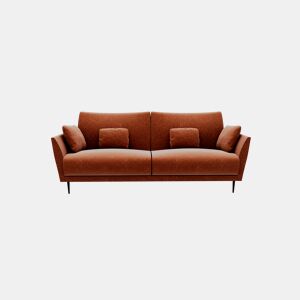 Sofá TORINO de 3 lugares em tecido 1 cor terracota by Conforama, photo 1