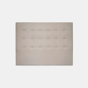Cabeceira CASCAIS pele sintética creme 160x120cm by Conforama, photo 1