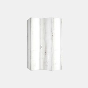 Roupeiro MOOD porta batente esquerda 127x215cm branco da Conforama, fotografia 1