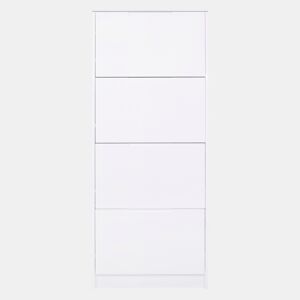 Sapateira FOUR 4 tampos cor branco by Conforama, photo 1