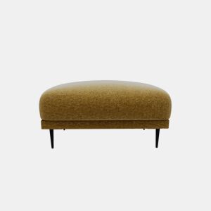Puff TORINO em tecido 1 cor mostarda by Conforama, photo 1