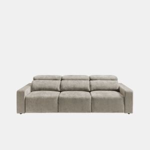 Sofá 4 lugares XL MONTBLANC cor vison da Conforama, fotografia 1