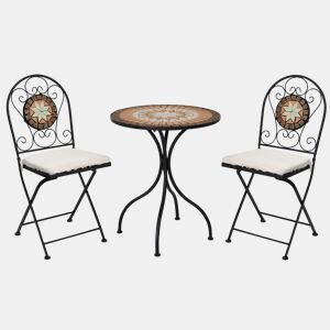 Set de jardim com mesa e 2 cadeiras BISTRO multicolor by Conforama, photo 1