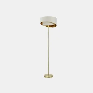 Candeeiro de pé HAKURA II 151cm bege e dourado marca CONFORAMA by Conforama, photo 1