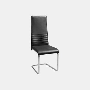 Conjunto de 4 cadeiras de jantar EDWIN cor preto by Conforama, photo 1