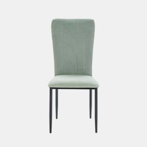 Conjunto de 4 cadeiras HOLLY cor turquesa by Conforama, photo 1