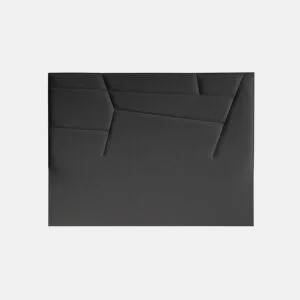 Cabeceira MINNESOTA tecido cinza 160x120cm by Conforama, photo 1